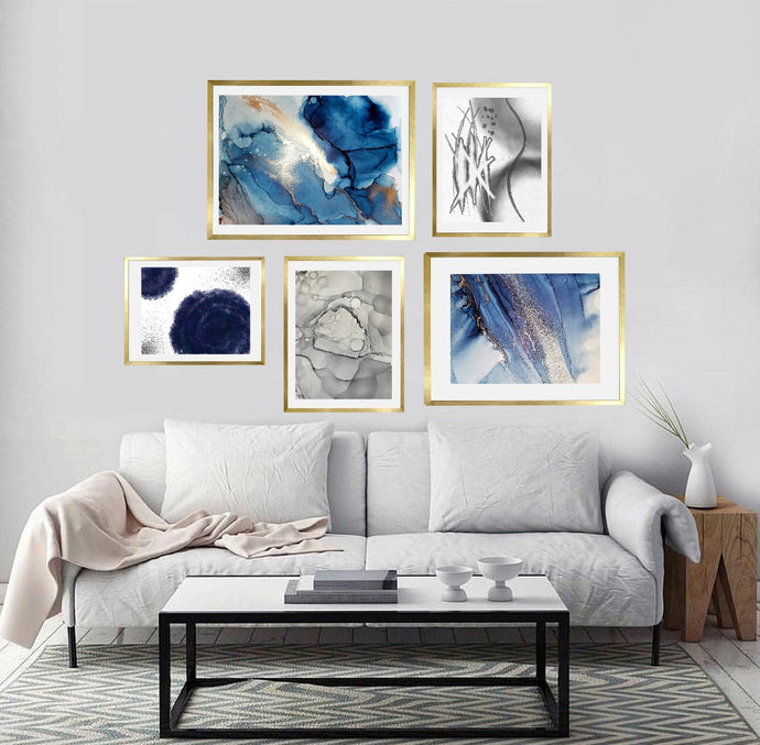 Composición Azules