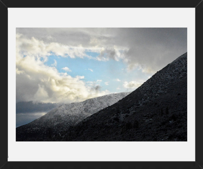 Montañas y cielo